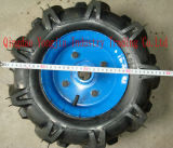 4.00-8 Pneumatic Driving Rubber Wheel with Herringbone Pattern