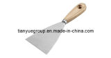Putty Knife Wooden Handle with Hole