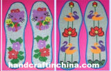 Pure Handmade Cross-Stitch Embroidery Insoles - 4