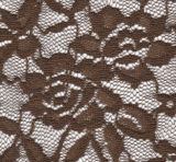 Big Peony Jacquard Nylon Lace Fabric