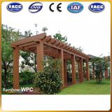 Garden WPC Decking Wood Plastic Material Anti Corrosion for Pavillion