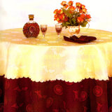 Hotel and Restaurant Round Polyestertable Cloth (HY-A10)