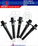 Railroad Square Screw Spike ASTM A66