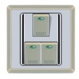 HYC-3 Gang 1 Way Switch