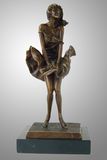Bronze Girl Sculpture (TPM-151)