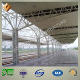 High Quality Prefab Steel Pipe Truss Building for Railway Station