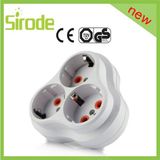 European Triple German Schuko Socket Outlet