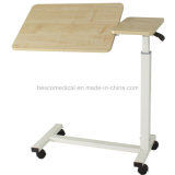 Height-Adjustable Tilt Top Over Bed Table