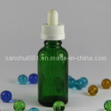 Hot Selling Empty Green Glass E Liquid Bottles with Childproof Cap