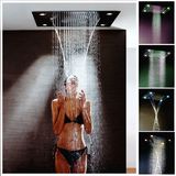 Shower Head Four Function Waterfall Rainfall Electricity Shower Head