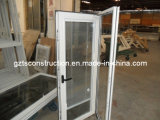 Thermal Break Aluminum Casement Window with Build in Blind