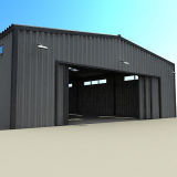 Ltx500 Factory Steel Structure Prefabricated Shed Steel Building
