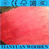 Red Pine Faced Construction Plywood 18mm