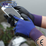 Nmsafety 18g Touch Screen Use PU Palm Coating Glove