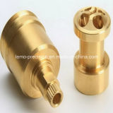 Precision Machined Connector Used Brass C11000 (LM-419)