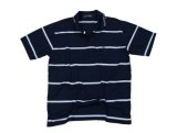 Stripe Men's Polo Shirt with Tc