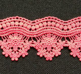 100% Cotton Water-Soluble Strip Lace