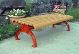 Wooden Plastic Compound Outdoor Garden Bench for Park