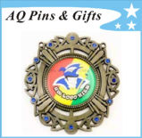 Zinc Alloy Jewellery Medal with Printing