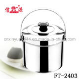 Stainless Steel Hanle Pot with Grid (FT-2403)
