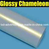High Quality Glossy White to Gold Chameleon Pearl Film