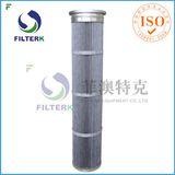 Filterk Polyester PTFE Pleated Bag Filters for Dust Collectors