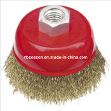 Crimped Wire Cup Brushes for High Speed Industrial Angle Grinders