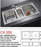 Good Quality Undermount 304 Stainless Steel Double Bowl Kitchen Sink