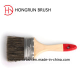 Paint Brush with Wooden Handle Color Bristle (HY005)