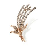 Handmade Jewelry Restore Diamond Petals Brooch Fashion Accessories