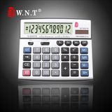 12 Digits Dual Solar Power Desktop Finance Calculator with Business or Office
