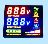 Seven Segment LED Display for Voltage Stablizer