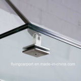 Stainless Steel Round Glass Door Canopy Fitting