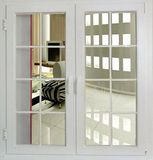 White Aluminum Window