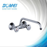 Double Handle Sink Wall Mixer Faucet (BM56602)