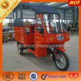 China High Quality Closed Adults 6 People Passenger Tricycle