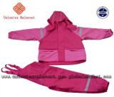 Newest Children's PU Waterproof Raincoat / Rainset (LH-14025)