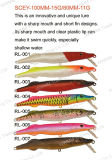 Fishing Lure Fishing Tackle ,Plastic Lure--Mini Musky (HRL015)