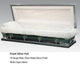 Frank Silver Full Couch Casket