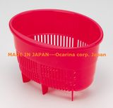 Colorful Plastic Garbage Can for Kitchen Storage (Model. 0603)