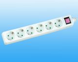 GS/CE Approved Germany Type Power Strip With Switch (GBK06) 