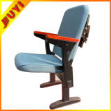 Jy-308 New Desigin Chair with Write Pad China Auditorium Chair Wooden Chair and Table