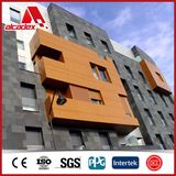 PVDF Coating Wooden Surface ACP Aluminum Wood Composite Panel