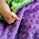 19% off Minky DOT Blankets for Baby Crib