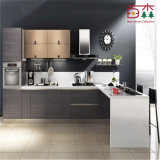 European Standard High Gloss Black Lacquer Kitchen Cabinet