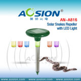 Solar Snake Repeller with Colorful LED Light (AN-A816)