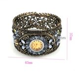 Antibronze Alloy Watch Bangle