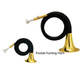 Pocket Hunting Horn/ Post Horn/ Bugle Horn/Mini Hunting Horn
