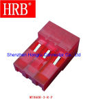 Red 3 Position Terminal Connector with 90 Angle