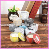 Portable Scented Soy Tin Candle with Metal Lid
